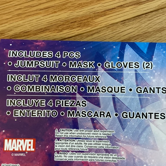 GROOT KIDS COSTUME LARGE 12/14 - Picture 3 of 5